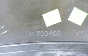 Listwa błotnika nakłada prawy tył volvo XC90 ii 31399466 6