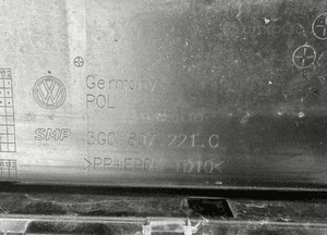 Vw passat B8 alltrack 4XPDC zderzak przedni 15-19 6