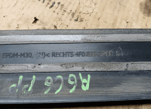 Listwa progowa progu prawy przód przednia prawa Audi A6 C6 4F0853374C 6