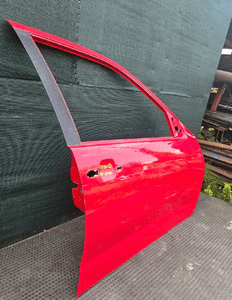 Drzwi Przod Przednie Lewe Prawe Czerwone LP3G Seat Cordoba I 1 98r Poszycie 23