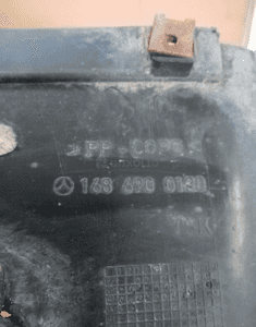 Nadkole Lewy Przod Mercedes W168 A-Klasa 1686900130 3