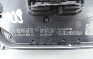 Moduł przetwornica lampy mercedes c W206 3