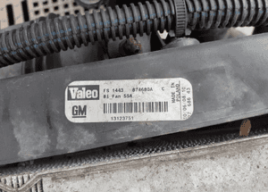 Opel VECTRA C Signum Fiat Croma 1.9 chłodnica wody wentylator intercooler 5