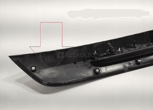 Blenda listwa klapy bagażnika kamera volvo V40 ii D2 31386845 31301780 16- 8
