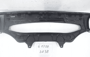 Porsche macan 95B 2014- spoiler dokładka zderzaka tył 95B807834B 6
