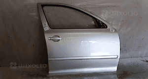Drzwi przód przednie prawe skoda octavia 2 ii 9102 srebrny 1