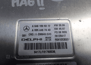 KOMPUTER MERCEDES W204 2,2 CDI A6461509372 RADOM 2