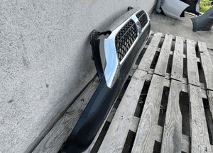 Zderzak przód przedni spoiler dół chrom mercedes gle W167 lift A1678850708 3