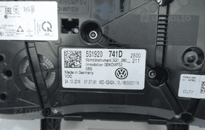 Licznik zegary vw golf vii 7 5G 66918KM 5G1920741D 5