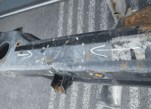 Pas wzmocnienie czołowe hyundai tucson iii 3 64101-D7000 2015 11