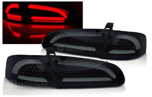 Lampy diodowe seat ibiza 6L od 2002 do 2008 hatchback 3D/5D smoke led bar 1