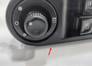 Panel przełącznik szyb lewy przód renault captur i 254113300R 2013-2016 4