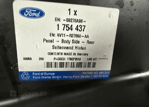 Blotnik tyl tylny prawy ford b-max 2012- nowka orginalny 4
