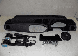 Toyota yaris iii 2011- konsola poduszki airbag pasy uk 3
