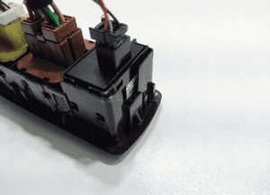 Panel przełącznik szyb lewy przód renault captur i 254113300R 2013-2016 7