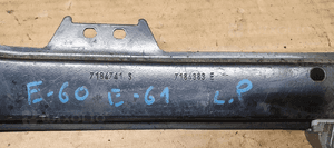 Mechanizm podnośnik szyby lewy przód BMW 5 E60 7184741S 7184383E 6