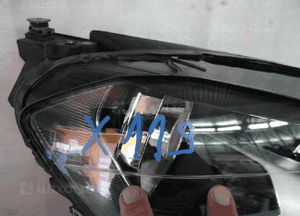 Vw golf vii zwykła lampa przednia prawa 5