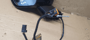 Lusterko lewe elektryczne 12 PIN 8+4 PIN Citroen C5 III UK KTVD 6