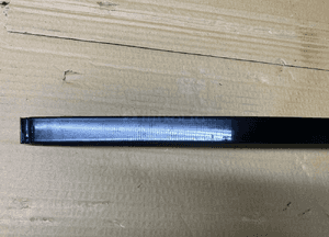 Listwa drzwi prawy tył prowadnica szyby BMW 5 G30 7390142 3