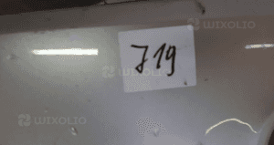 Zderzak tył tylny ford fiesta MK.6 6 vi 62 srebrny lift fl 4