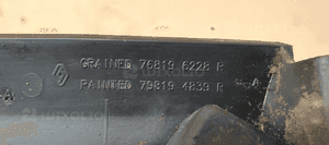 Listwa osłona słupka lewa nakładka Opel Vivaro B Trafic III 768196228R 768194839R 7