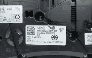 Licznik zegary vw sportsvan 517 29742KM 517920740D 8