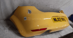 Zderzak tył tylny do seat leon ii 2 hb żółty LS1A 4