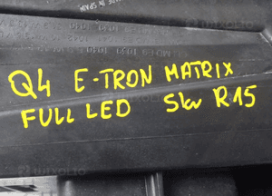 Audi Q4 e-tron lampa reflektor full led matrix europa 89A941035 6