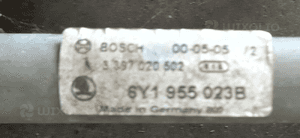 Skoda Fabia I 1 mechanizm silniczek wycieraczek mechanizm przod przednich 6Q1955119 6Y1955023 B c 7