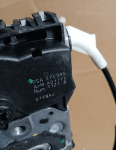 Zamek drzwi lewy tył tylny 6 PIN Citroen C5 III 5