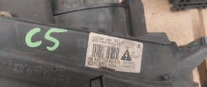 Przod przednia lampa prawa citroen C5 xenon !bez przetwornicy! 3