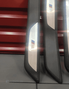 Bmw 7 F01 F02 mpakiet listwy progowe ozdobne drzwi progi kpl oryginał bmw 2