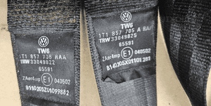 VW Touran I pas bezpieczeństwa przedni prawy lewy 2