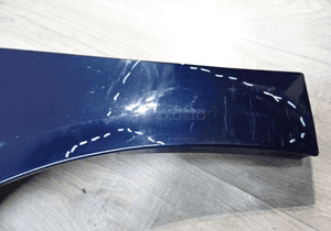 BŁOTNIK lewy PRZÓD AUDI A3 aluminiowy 8v3 8