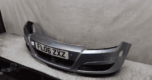 Zderzak przód przedni do opel astra h 3 iii Z163 szary 2