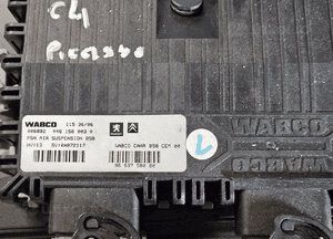 Citroen C4 Grand Picasso I modul sterownik zawieszenia WABKO 9663758080 1
