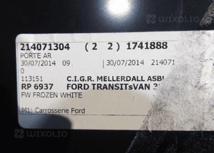 Drzwi tył tylne lewe ford transit v MK7 2006-2013 3
