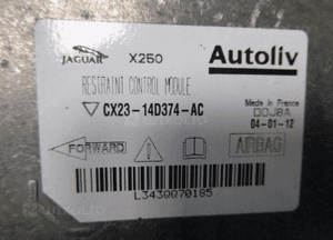 JAGUAR XF X250 MODUŁ STEROWNIK PODUSZEK AIRBAG 6