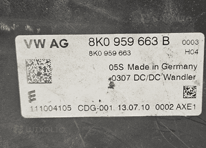 Seat Ibiza 4 IV 6J moduł sterownik napięcia stabilizator 8K0959663B 2