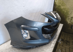 Zderzak przód przedni peugeot 308 kth szary grafit pdc czujniki halogeny 3