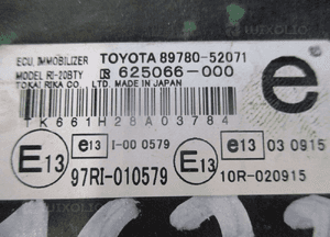 MODUŁ STEROWNIK IMMOBILIZERA TOYOTA 625066-000 2
