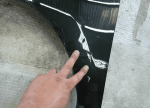 Toyota verso lift błotnik przedni lewy 6