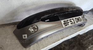 Zderzak przód przedni do peugeot 206 eza szary halogeny 4