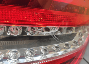 Mercedes c-klasa W204 lift lampa led prawa tył tylna europa oryginalna 2