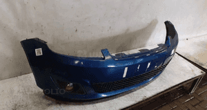 Zderzak przód przedni do ford fiesta MK6 vi lift fl C6 niebieski halogeny 4