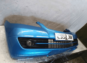 ^ ZDERZAK PRZÓD PRZEDNI MERCEDES BENZ W169 A KLASA LIFT FL 955 NIEBIESKI HALOGENY 2