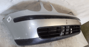 Zderzak przód przedni vw volkswagen polo 9N okular LA7W srebrny 2
