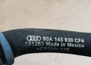Przewód wąż rurka wody płynu Audi Q5 2.0 TDI 80A145670F 80A145930 4