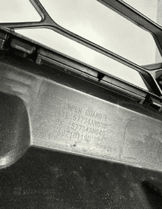 Spoiler kratka dokładka zderzak przód subaru outback vi 2021- 57731AN150 3