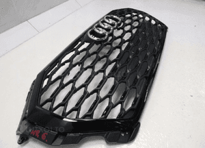 Audi Q3 83F s-line grill atrapa chłodnicy chrom czarny nowy oryginał 6
